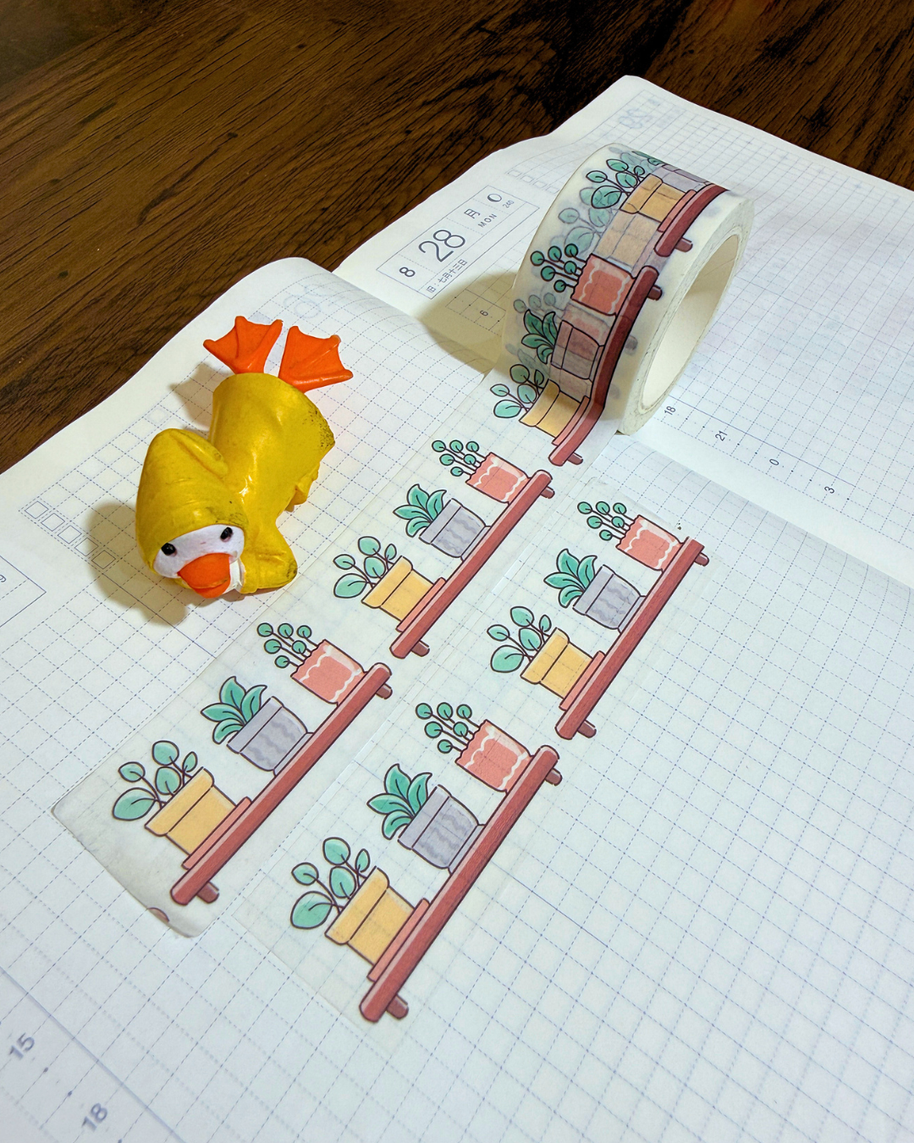 Unlimited Plants Washi Tape | Paperdollzco
