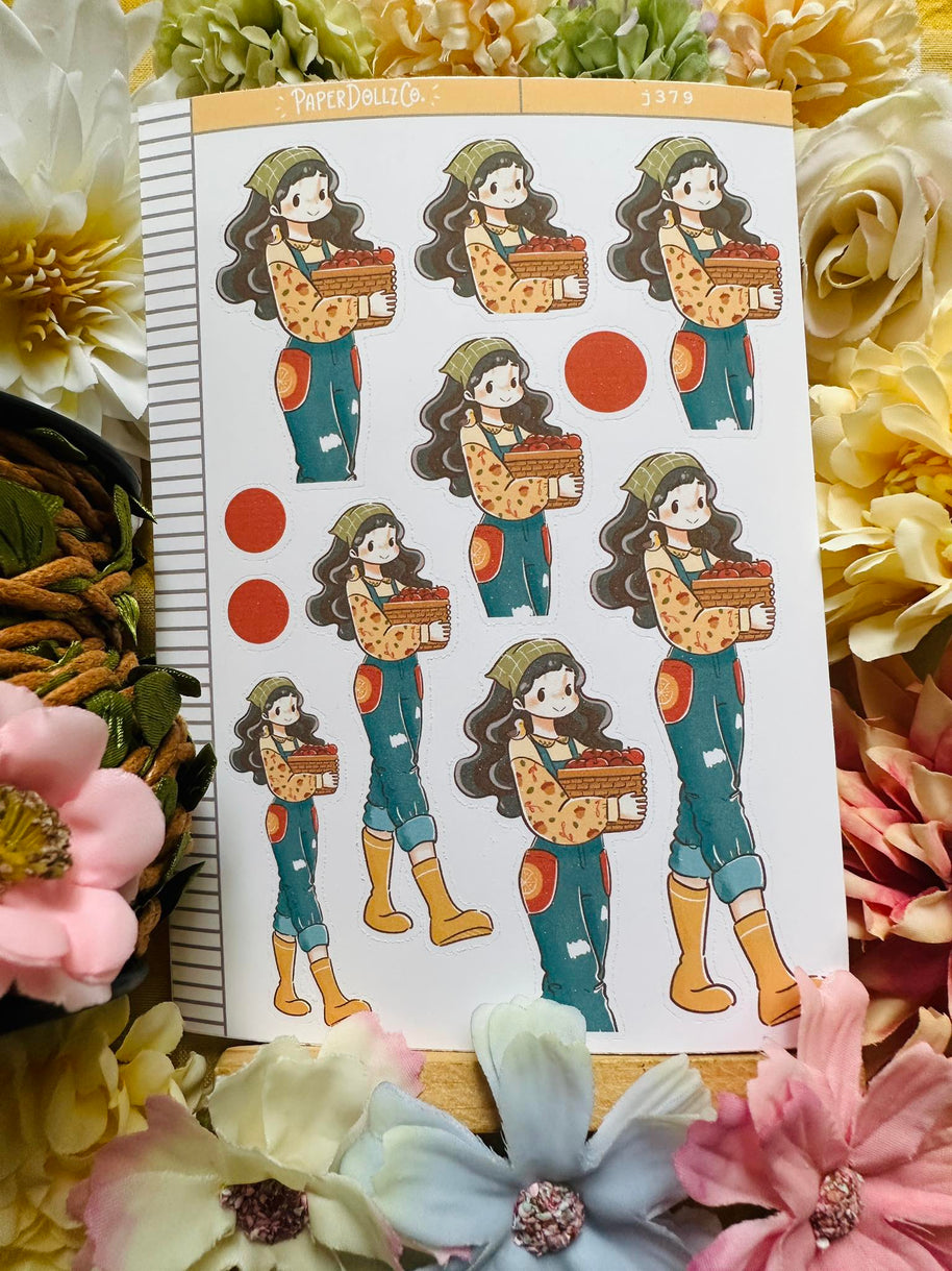 Robin | Birds of Autumn | Just Dolls Stickers | J379