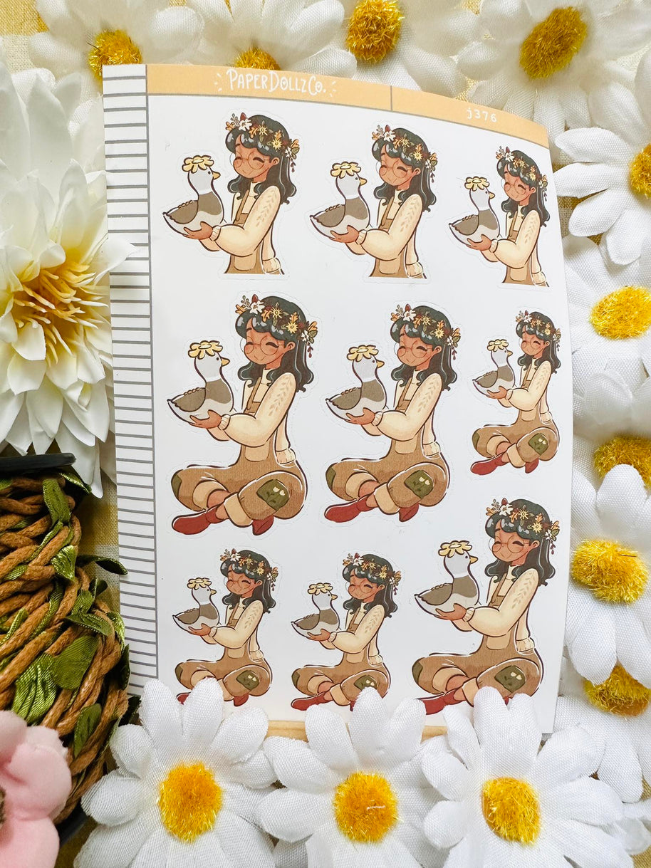 Saxony | Birds of Autumn | Just Dolls Stickers | J376