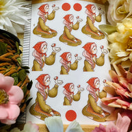 Pekin | Birds of Autumn | Just Dolls Stickers | J375