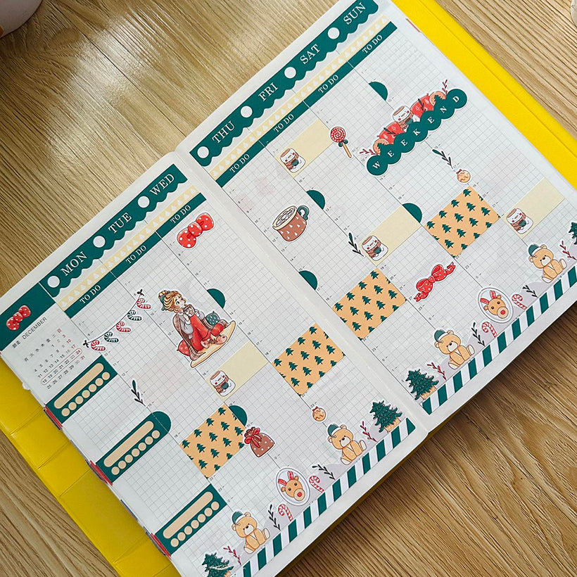 Blissful | Joy to the Dolly World | Hobonichi Cousin Weekly Kit - hcwk039