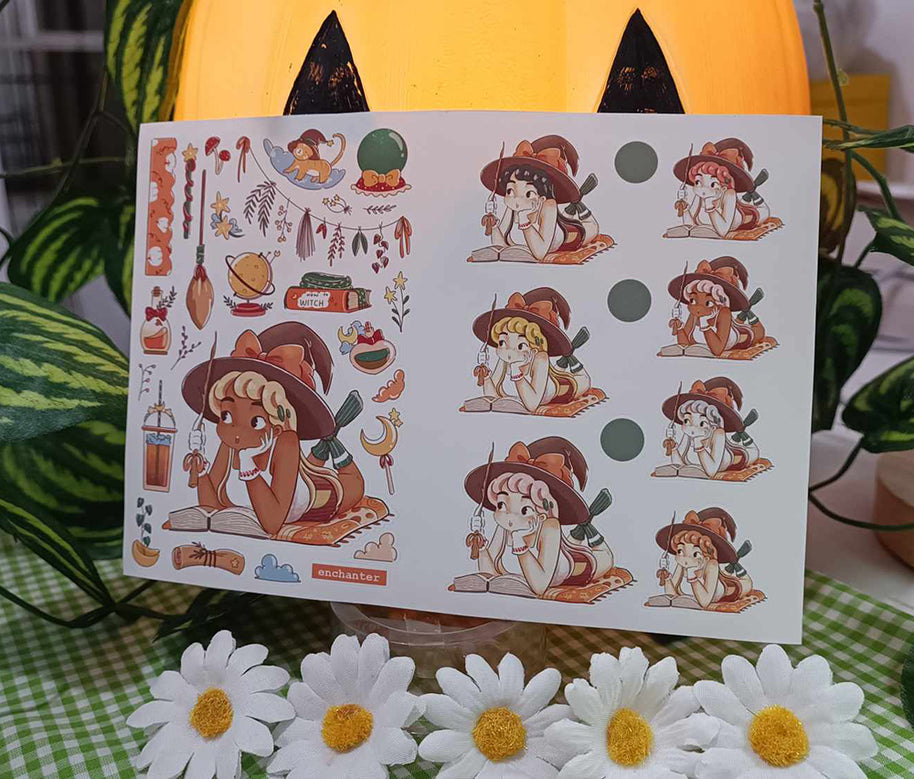 Enchanted | PaperDollzCo | Sticker Book | CB052