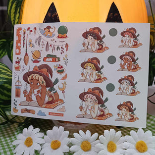 Enchanted | PaperDollzCo | Sticker Book | CB052