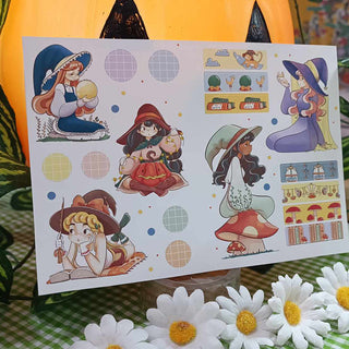 Enchanted | PaperDollzCo | Sticker Book | CB052