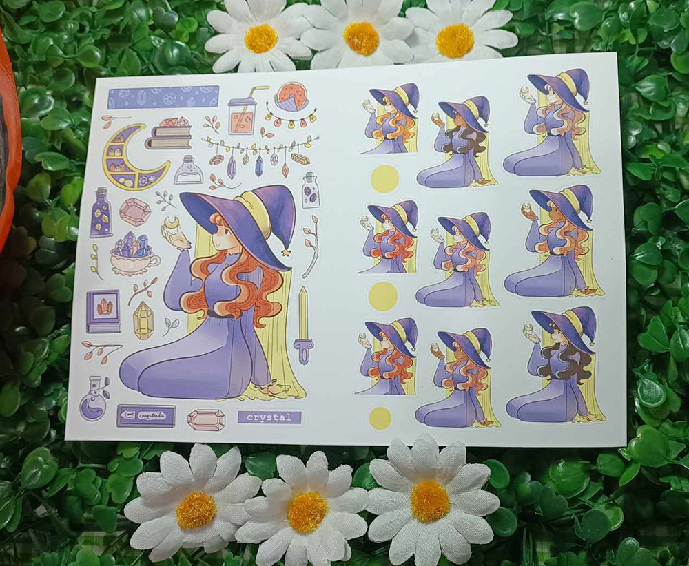 Enchanted | PaperDollzCo | Sticker Book | CB052