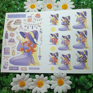 Enchanted | PaperDollzCo | Sticker Book | CB052