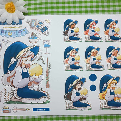 Enchanted | PaperDollzCo | Sticker Book | CB052