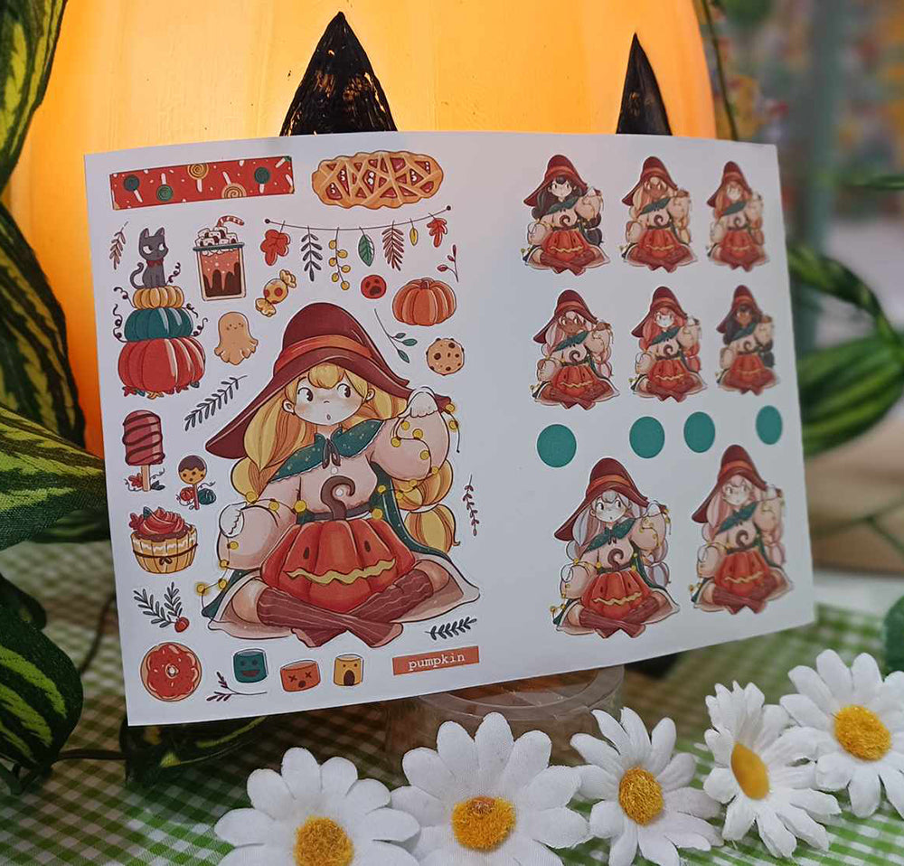 Enchanted | PaperDollzCo | Sticker Book | CB052