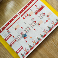 Lavish | Joy to the Dolly World | Hobonichi Cousin Weekly Kit - hcwk038