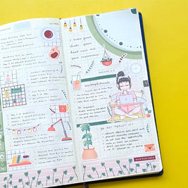 Work From Home | Snow Puff | Collection Stickers | C226