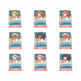 Goodnight | Home Buddy | Just Dolls Stickers | J364