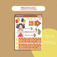 Promising | Year of the Rising Dragon | Hobonichi A6 Sticker Kit - a011