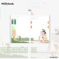 Roundtrip | Wanderlust | Hobonichi A6 Daily Sticker Kit - a066