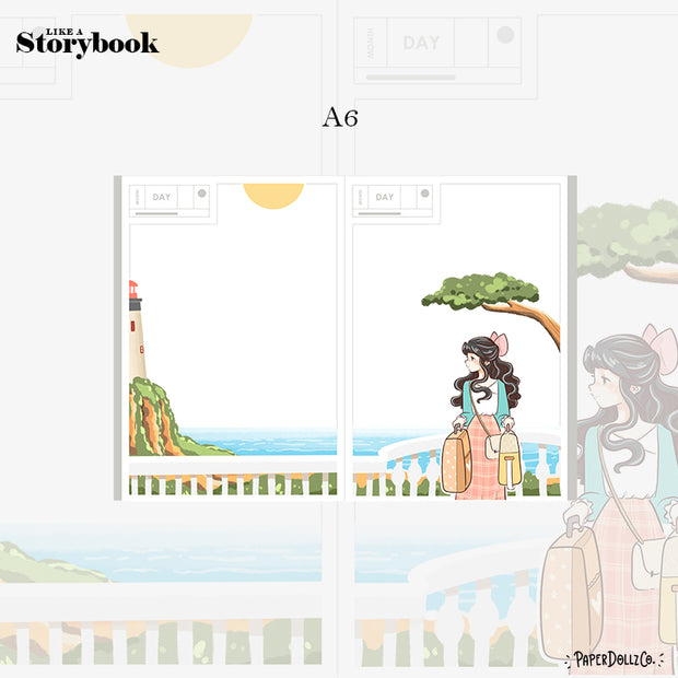 Adventure | Wanderlust | Hobonichi A6 Daily Sticker Kit - a068
