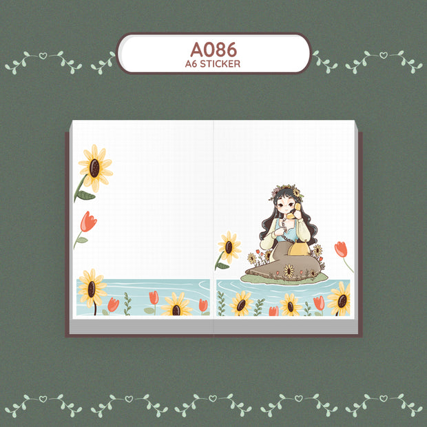 Thrive | Reclaiming My Radiance | Hobonichi A6 Daily Sticker Kit - a086