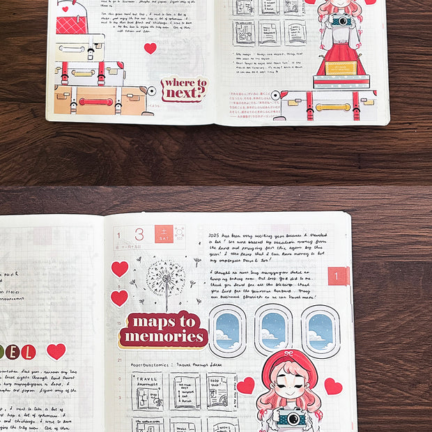 Unbox the Joy | Like a Story Book | Cousin Daily Sticker Kit | Cd094