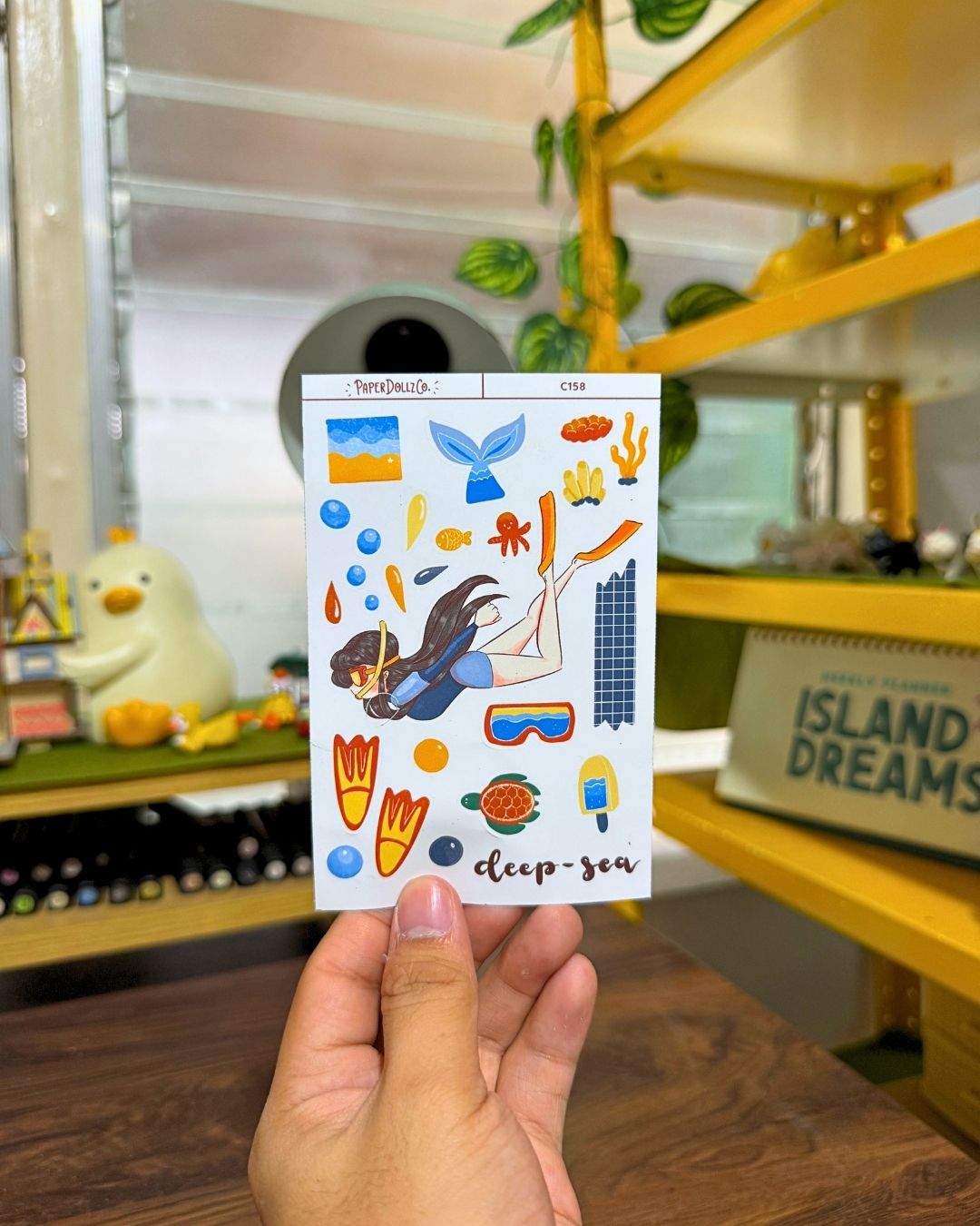 Deep Sea | Summer Camp | Collection Sticker | C158