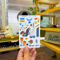 Deep Sea | Summer Camp | Collection Sticker | C158