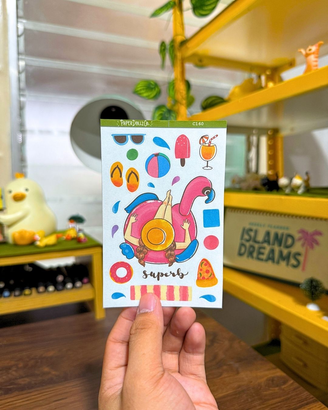Superb | Summer Time | Collection Sticker | C160