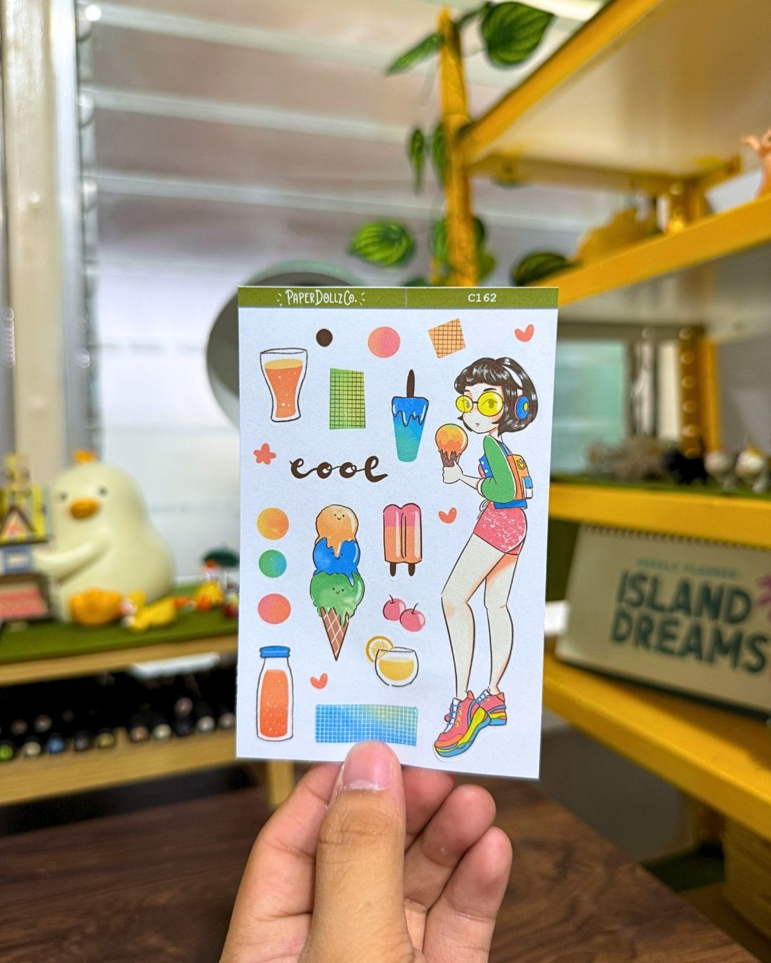 Cool | Summer Time | Collection Sticker | C162