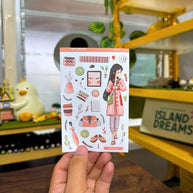 Plaid| Sailor Bloom | Spring Collection Sticker | C192