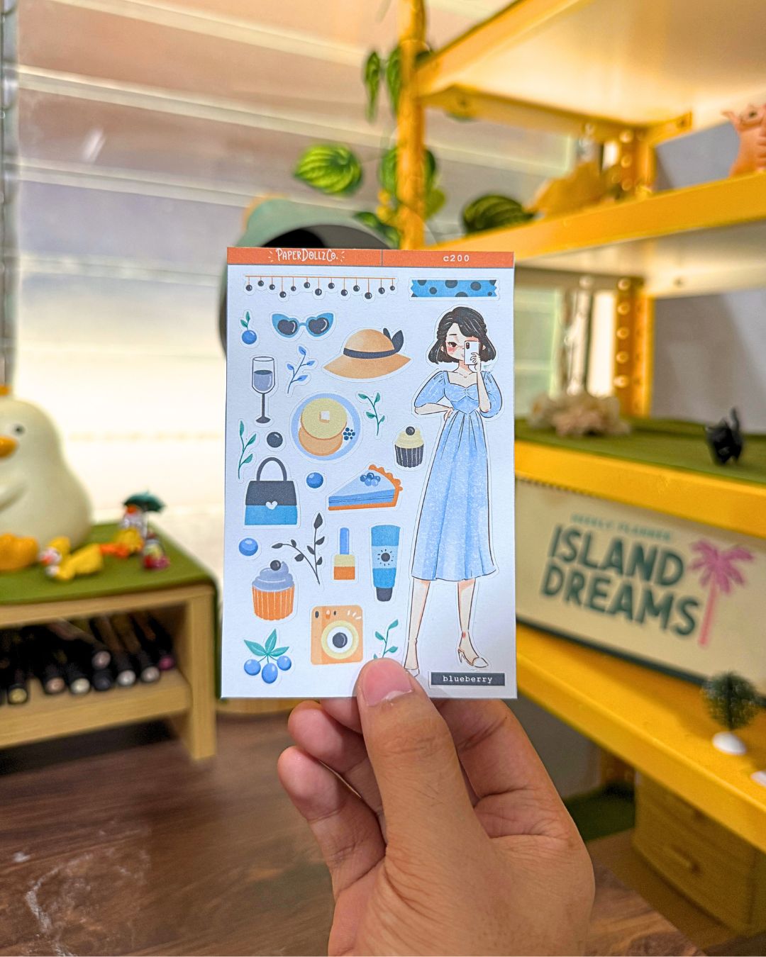 Blueberry | Sweet Summer | Collection Stickers | C200