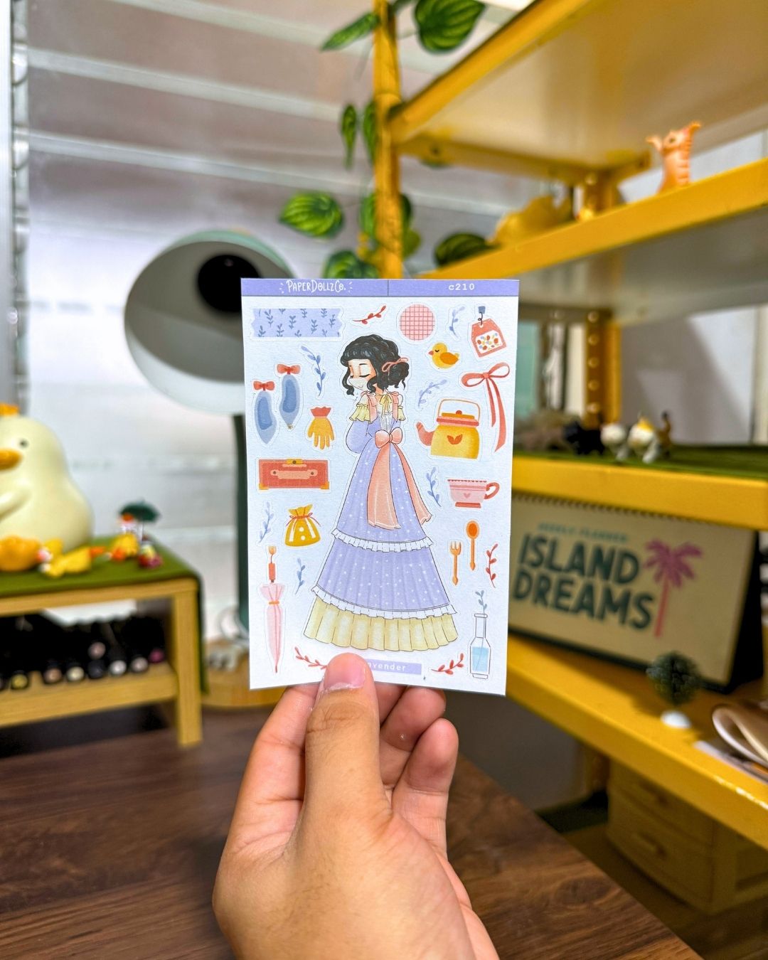 Lavender | Tea Party | Collection Stickers | C210