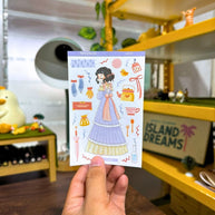 Lavender | Tea Party | Collection Stickers | C210