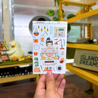 Work From Home | Snow Puff | Collection Stickers | C226