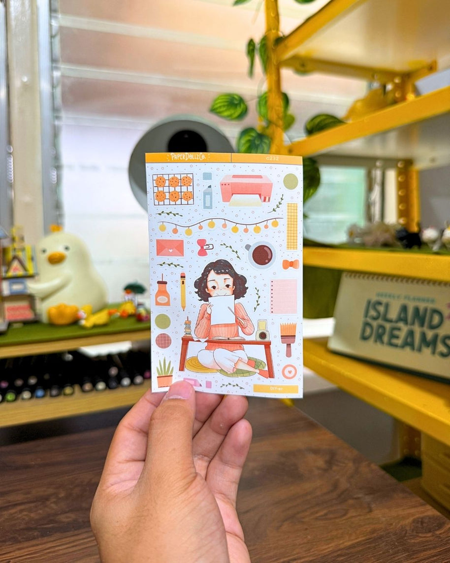 DIY-er | Craft Library | Collection Stickers | C232
