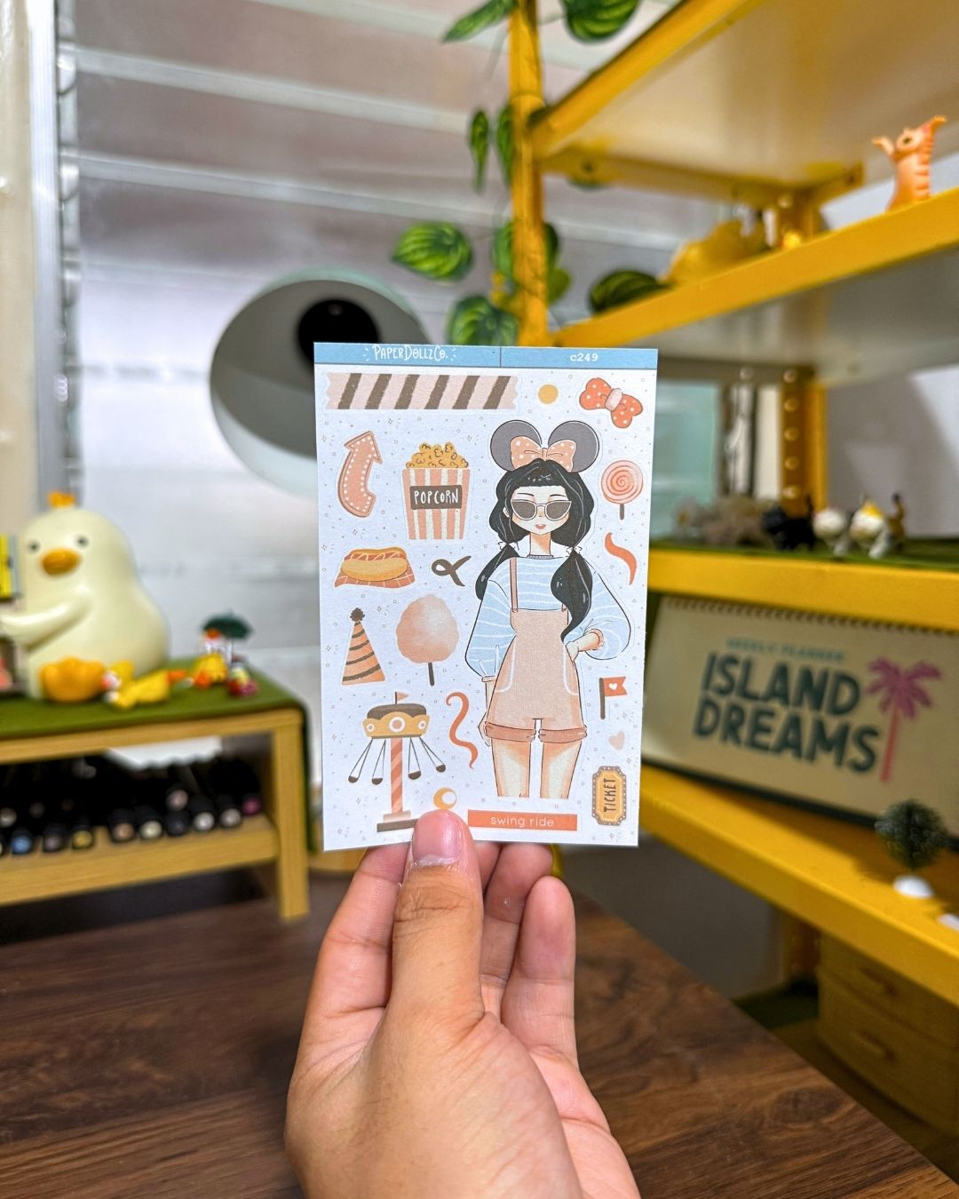 Swing Ride | My Fair Ladies | Collection Stickers | C249