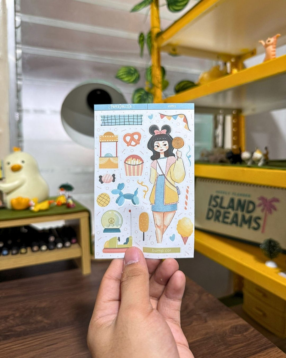 Bump Car | My Fair Ladies | Collection Stickers | C251