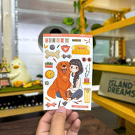 Golden Retriever | Fur In Love | Collection Stickers | C266