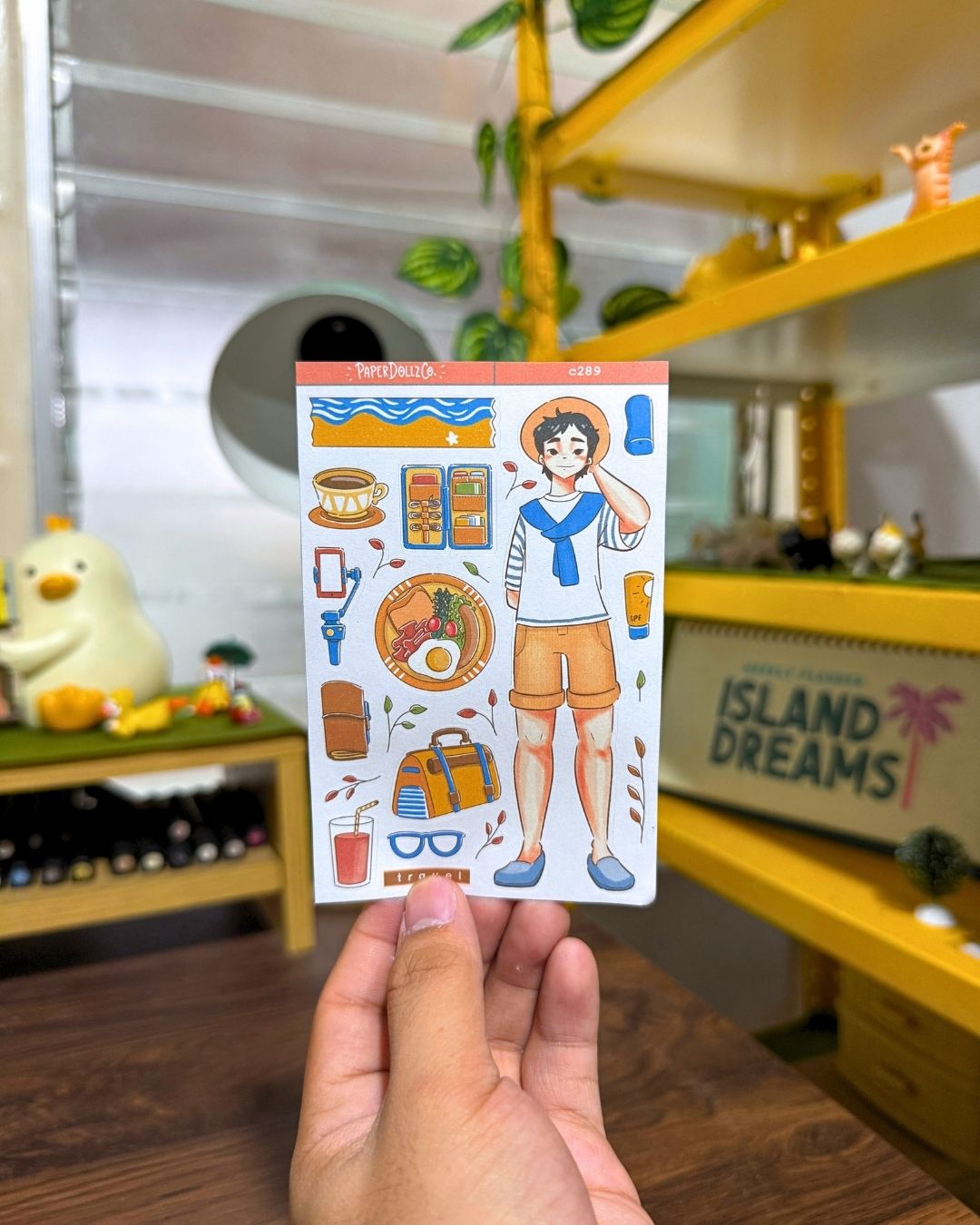 Travel Guy | Crush Confessions | Collection Stickers | C289