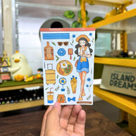 Travel Girl | Story of Us | Collection Stickers | C290