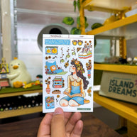 Retro | The Pretty Petal | Collection Stickers | C301