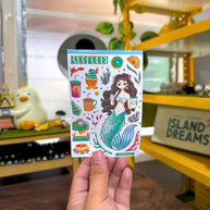 Coffeeholic | The Modern Mermaids | Collection Stickers | C306