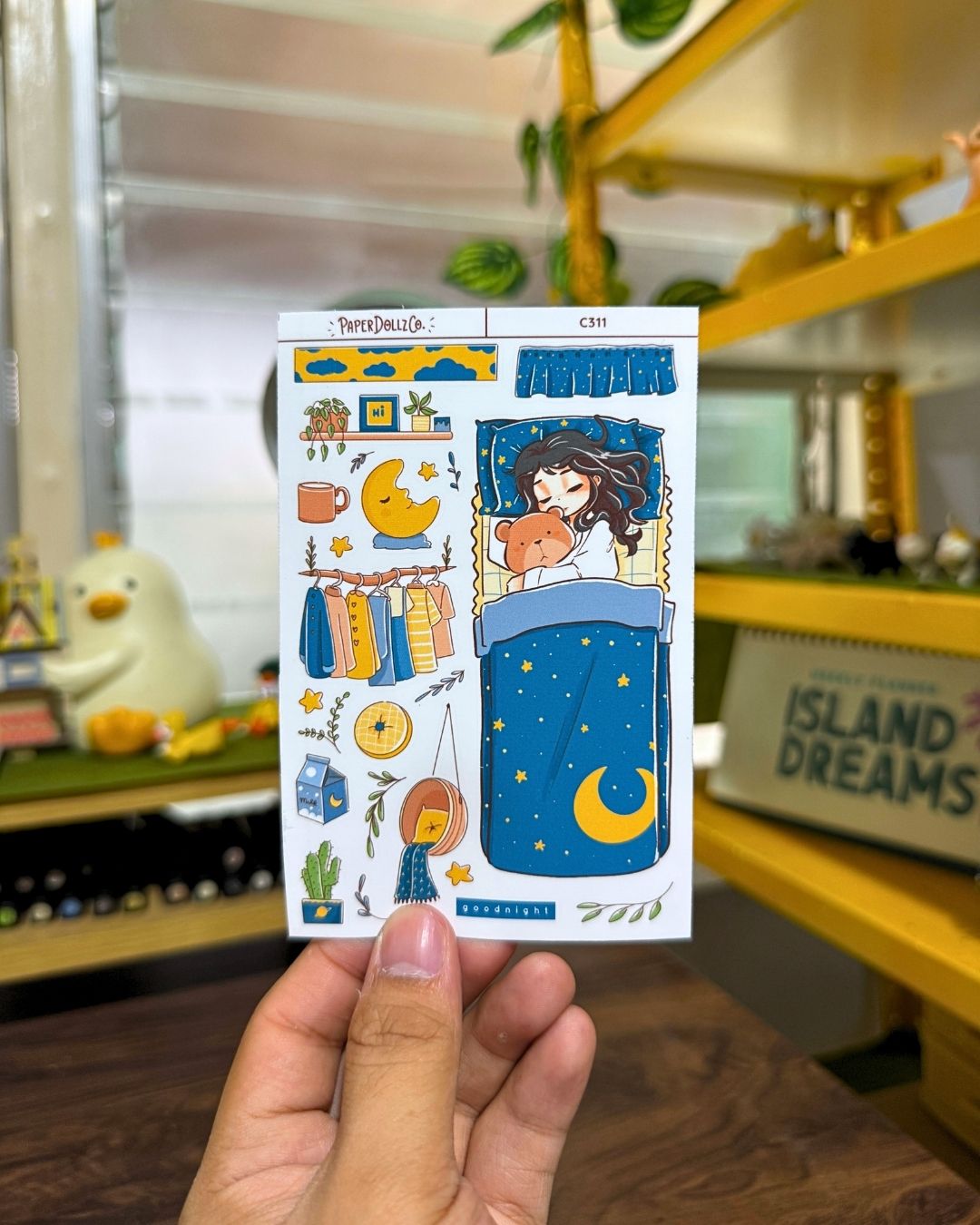 Goodnight | Home Buddy | Collection Stickers | C311