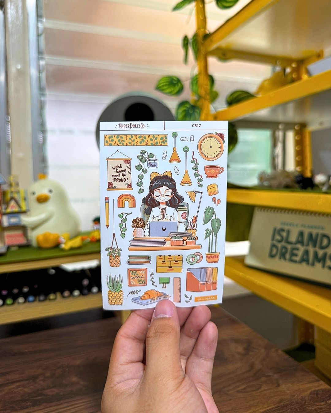 Diligent | Working Women | Collection Stickers | C317