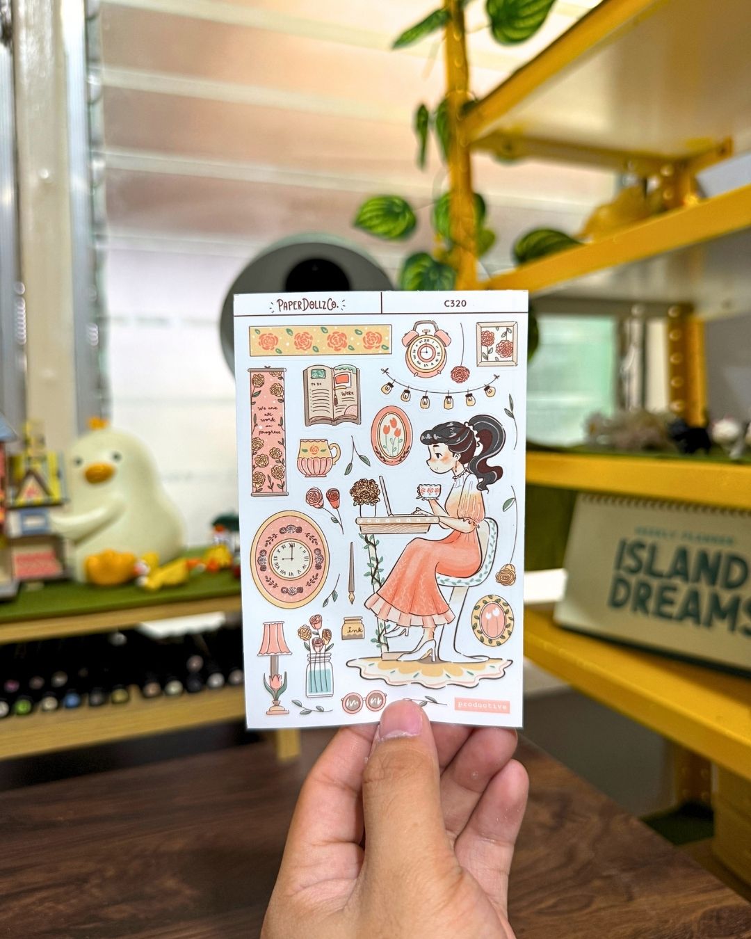 Productive | Working Women | Collection Stickers | C320