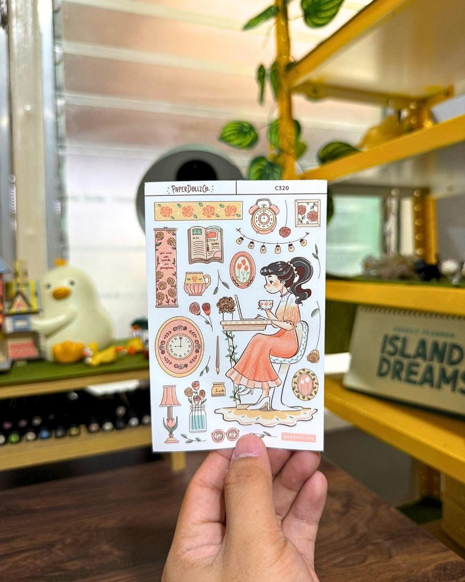 Productive | Working Women | Collection Stickers | C320
