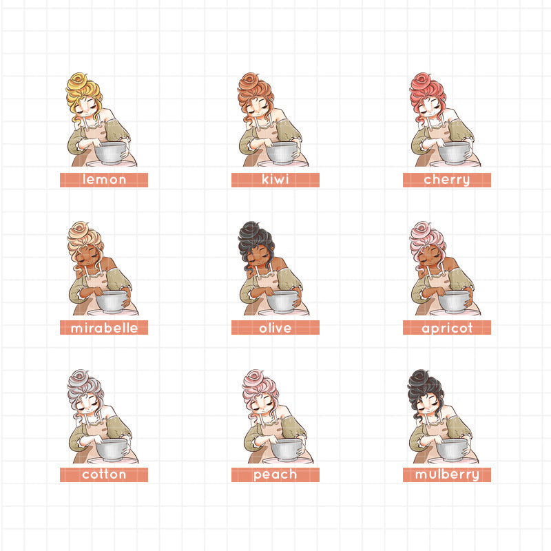 True Passion | PaperDollzCo | Sticker Book | CB050