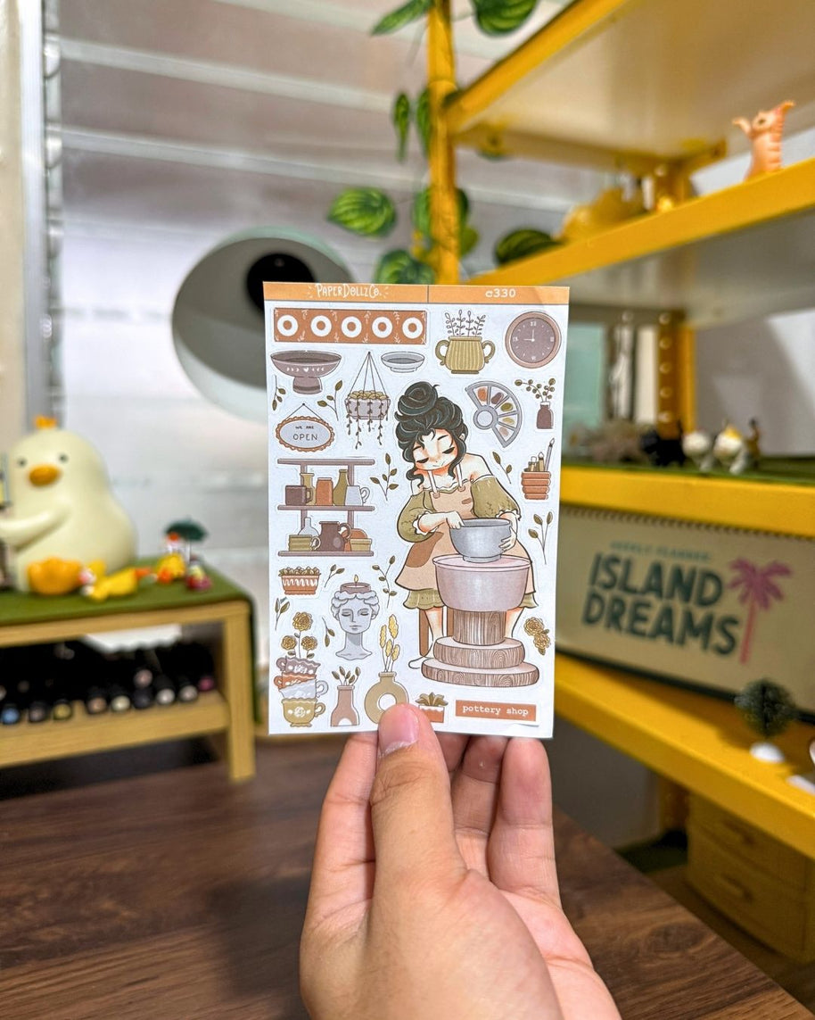 Pottery Shop | True Passion | Collection Stickers | C330