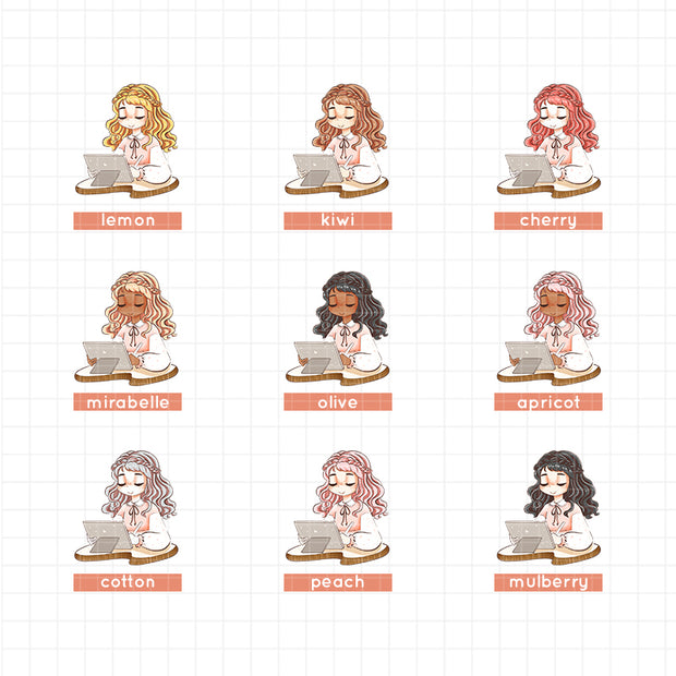 Sticker Shop | True Passion | Just Dolls Stickers | J384