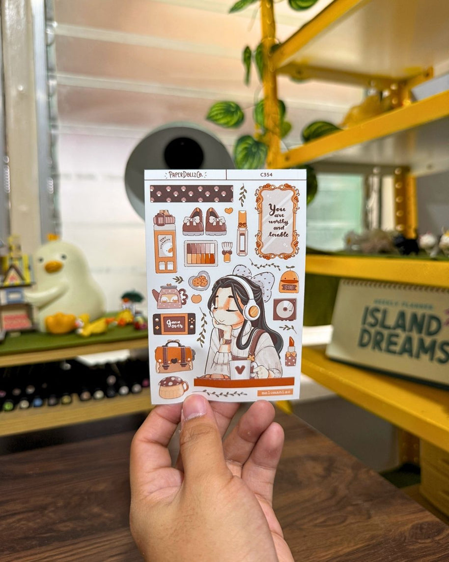 Melomaniac | Alone Time | Collection Stickers | C354