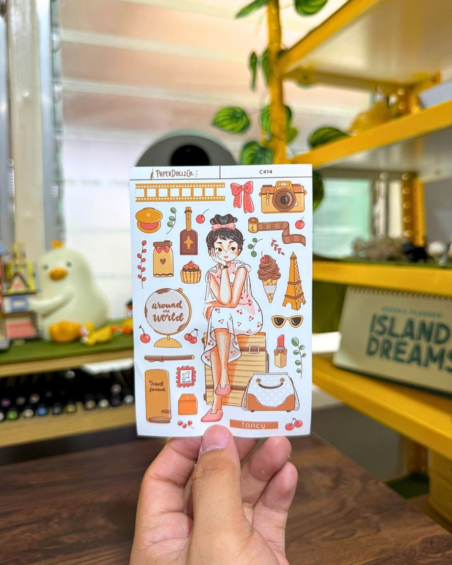 Fancy | Wanderlust | Collection Stickers | C414