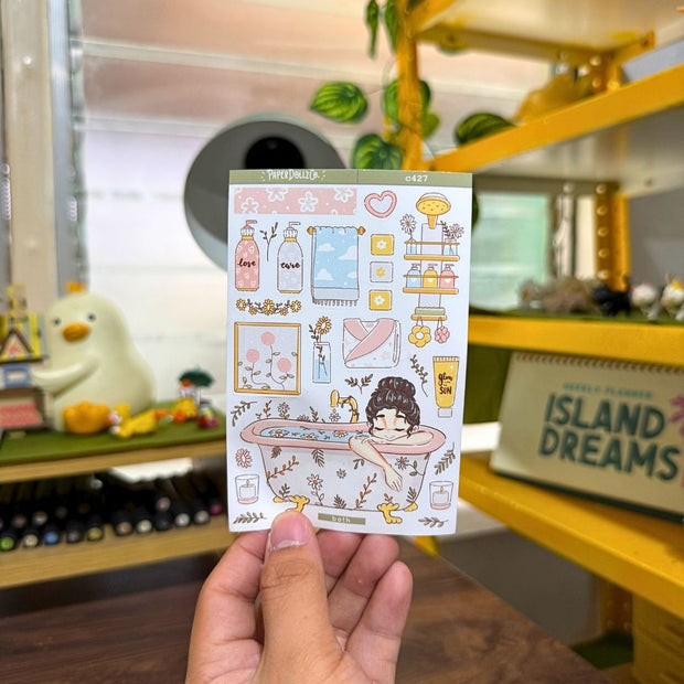 Bath | Reclaiming My Radiance | Collection Stickers | C427