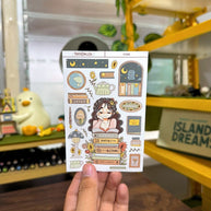 Readaholic | Reclaiming My Radiance | Collection Stickers | C428