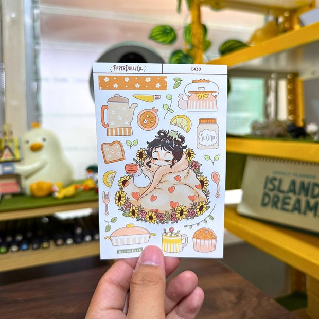 Breakfast | Reclaiming My Radiance | Collection Stickers | C430