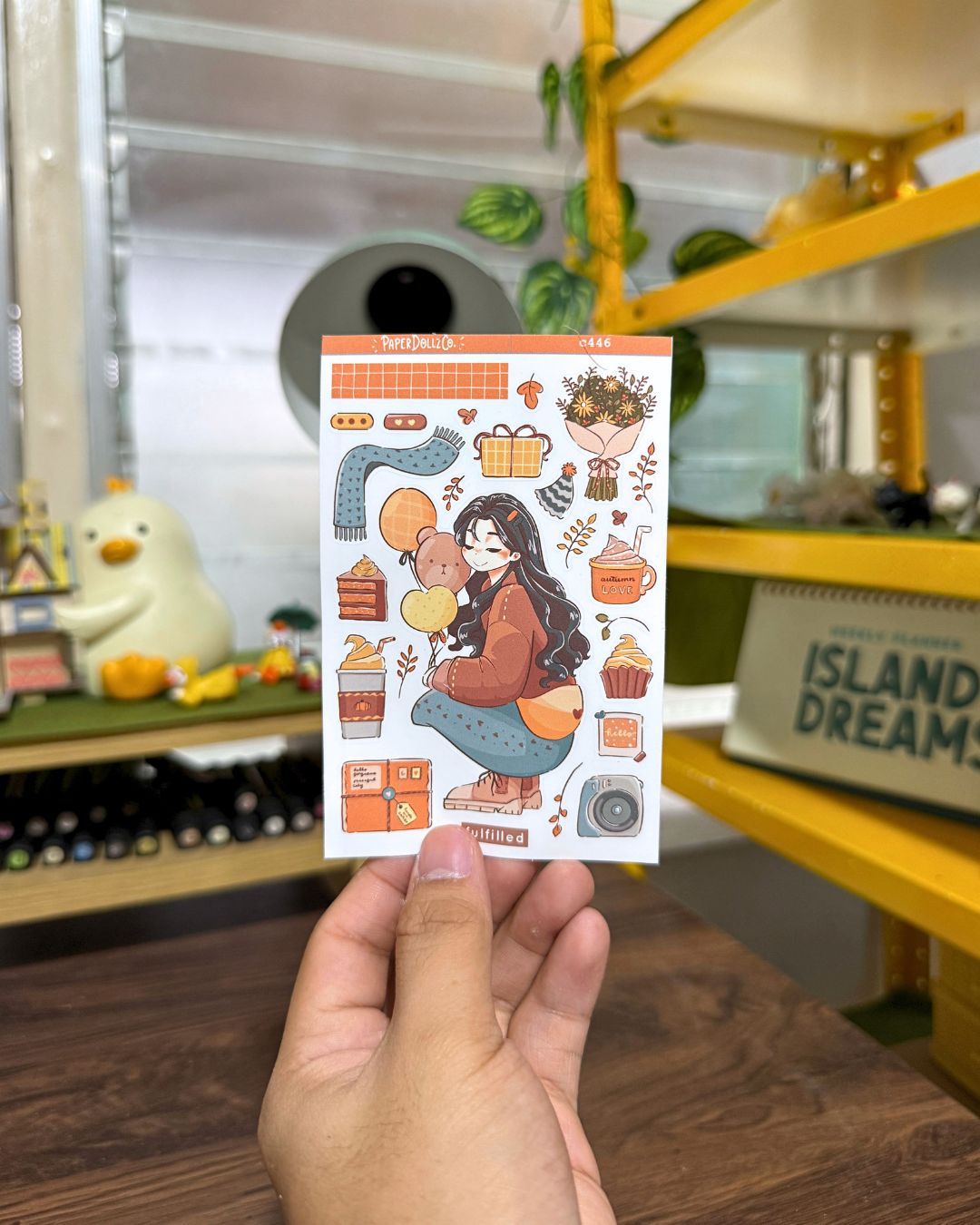 Fulfilled | Cozy Harvest | Collection Stickers | C446